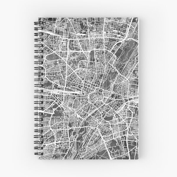 Item preview, Munich Germany City Map designed and sold by ArtPrints.