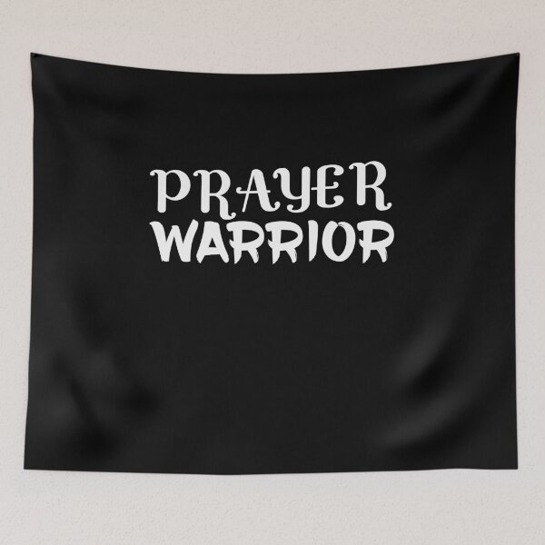 Item preview, Prayer Warrior designed and sold by Mad Over Store.