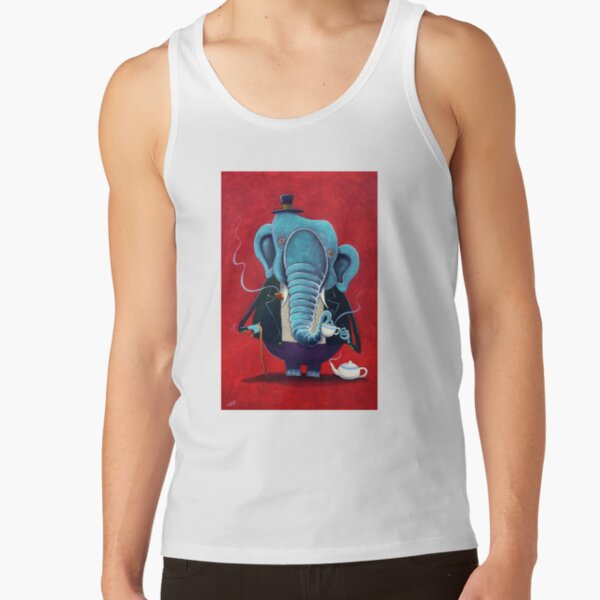 Top hat and tea Tank Top