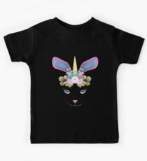 Unicorn Emojis Art | Cool Easter Sunday Animals Funny Gift Kinder T-Shirt