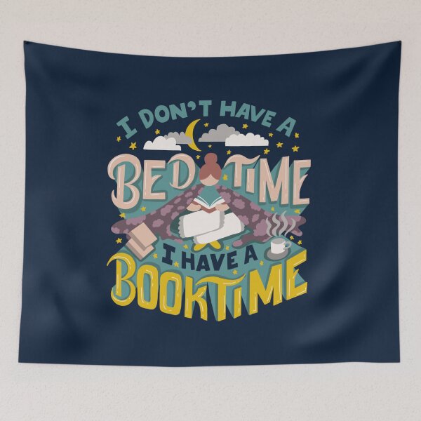 Item preview, I Don’t Have Bedtime I Have A Booktime designed and sold by abbymalagaART.