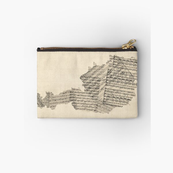 Item preview, Old Sheet Music Map of Austria Map designed and sold by ArtPrints.