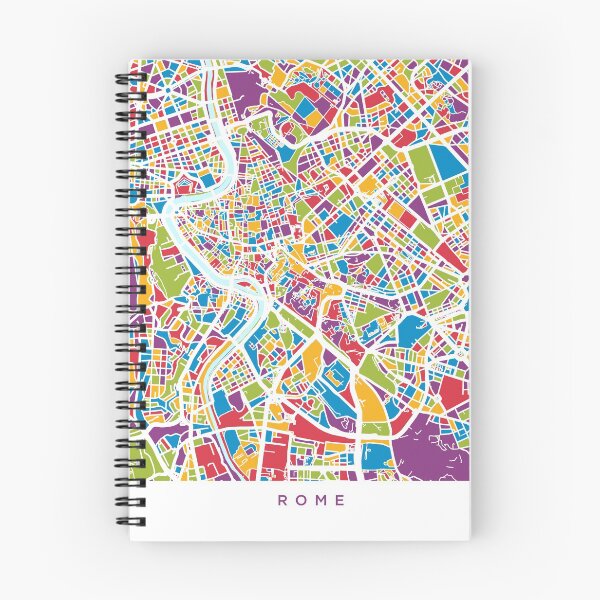 Item preview, Rome Italy Street Map designed and sold by ArtPrints.