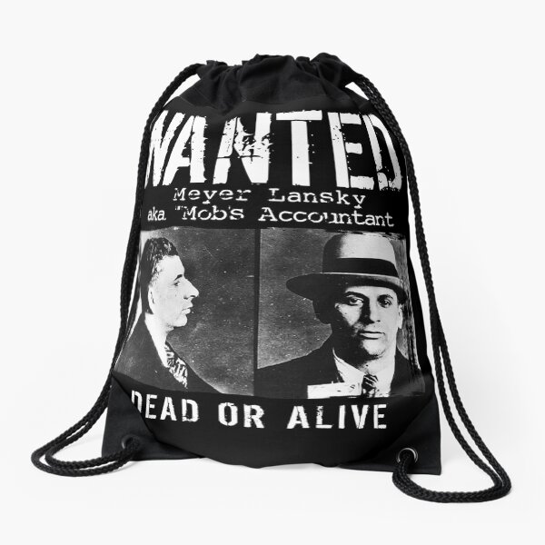 Artikel-Vorschau von Fahndungsfoto von Meyer Lansky – Wanted – tot oder lebendig, designt und verkauft von EddieBalevo.