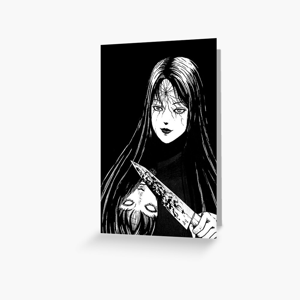 Tomie Junji Ito Greeting Card For Sale By Pinkbabygirl Redbubble