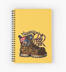 Pete2020 Kampfstiefelkante | Pete Buttigieg | Präsidentschaftskandidat 2020 | Schuhe mit amerikanischer Flagge Spiralblock