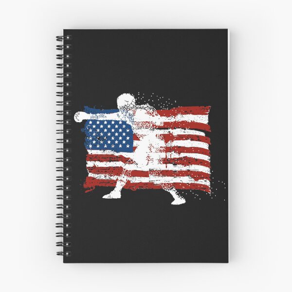 Item preview, Boxer striking American Flag Boxing Distressed Style Retro  designed and sold by alenaz.