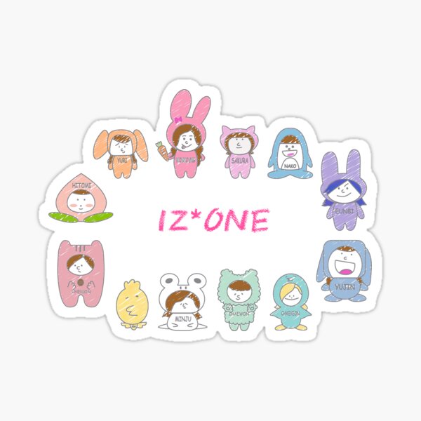 Item preview, IZ*ONE Miyawaki Sakura Goods Character | OT12 designed and sold by WANNA-ONE AND IZ*ONE SHOP.