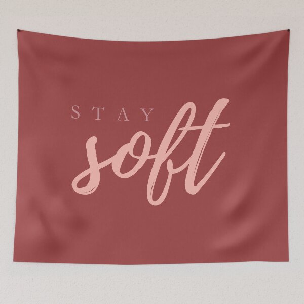 Item preview, Stay Soft - Peach designed and sold by Pattokarts.