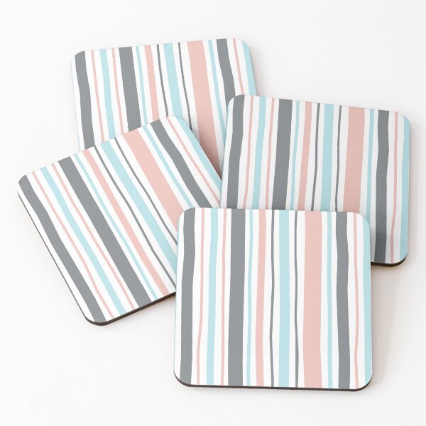 Item preview, Stripes - Pastel Peach Harmony designed and sold by Pattokarts.