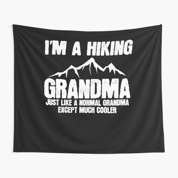 Hiking Hiking Hiking Tapestry
