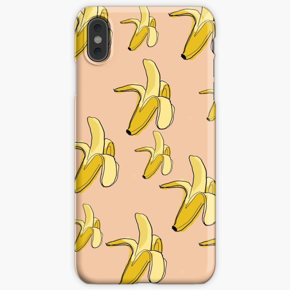 "banana" iPhone Case & Cover by orsoka Redbubble