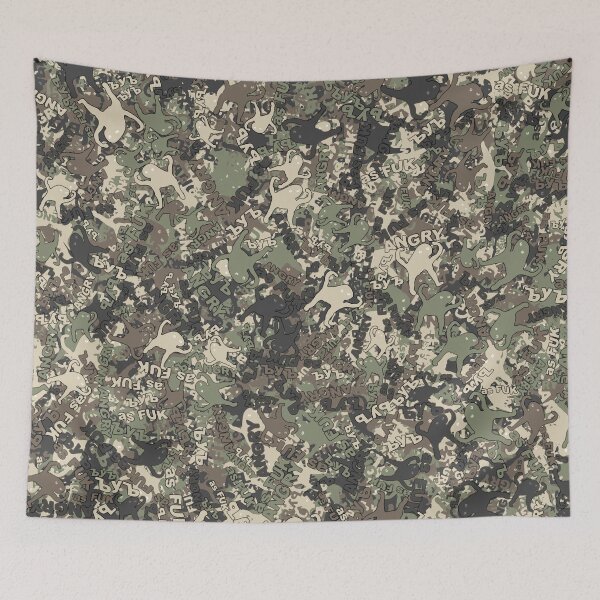 Item preview, Angry as fuk camouflage designed and sold by dima-v.