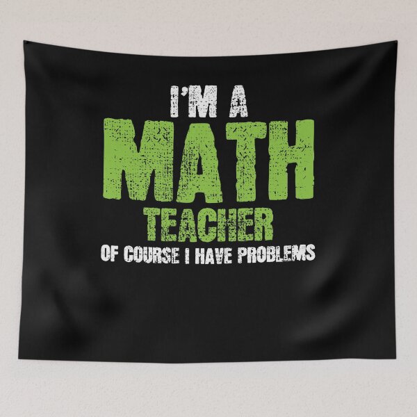 Item preview, Math Teacher Funny designed and sold by 4tomic.