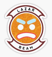 Lazar Beam Stickers | Redbubble