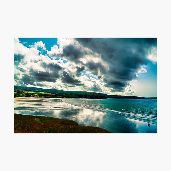 Item preview, Beach - Reflections Of Clouds - Coastal Scenery designed and sold by Harmony Of The Mind.