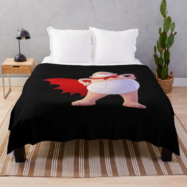 Captain underpants Throw Blanket