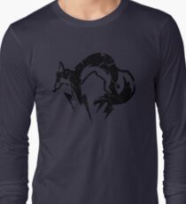Foxhound V2 (Black) Long Sleeve T-Shirt