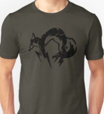Foxhound V2 (Black) Unisex T-Shirt