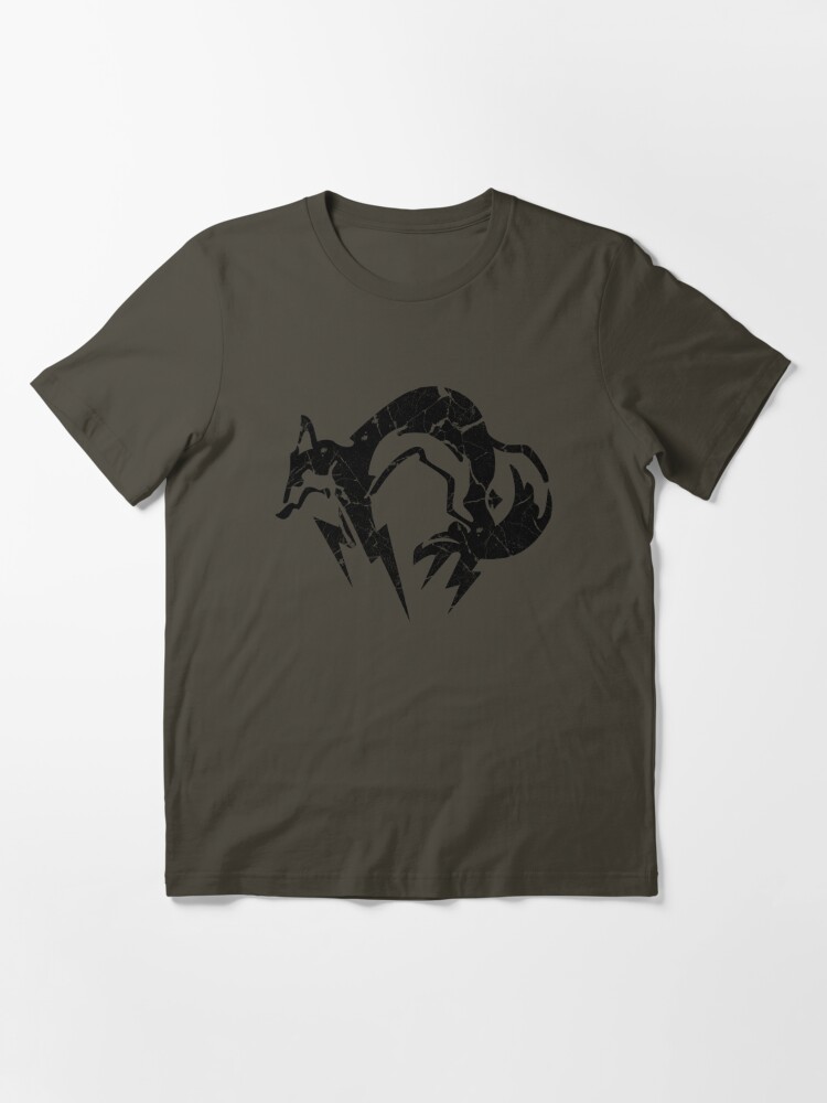 Alternate view of Foxhound V2 (Black) Essential T-Shirt