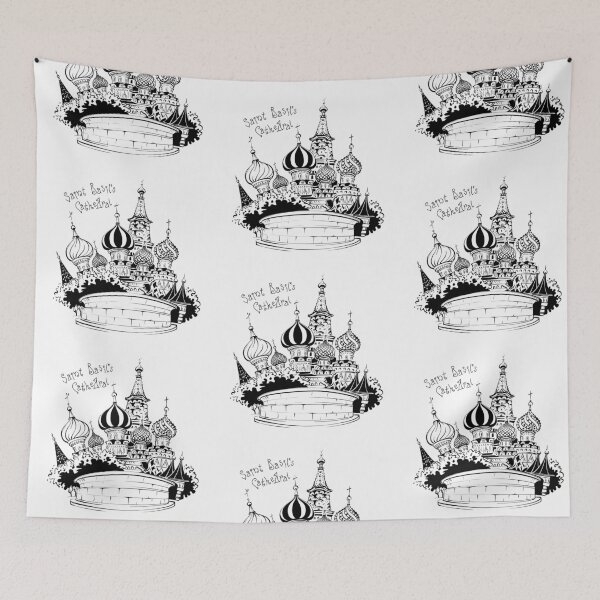 Item preview, Saint Basil Cathedral in Moscow designed and sold by kavalenkavart.