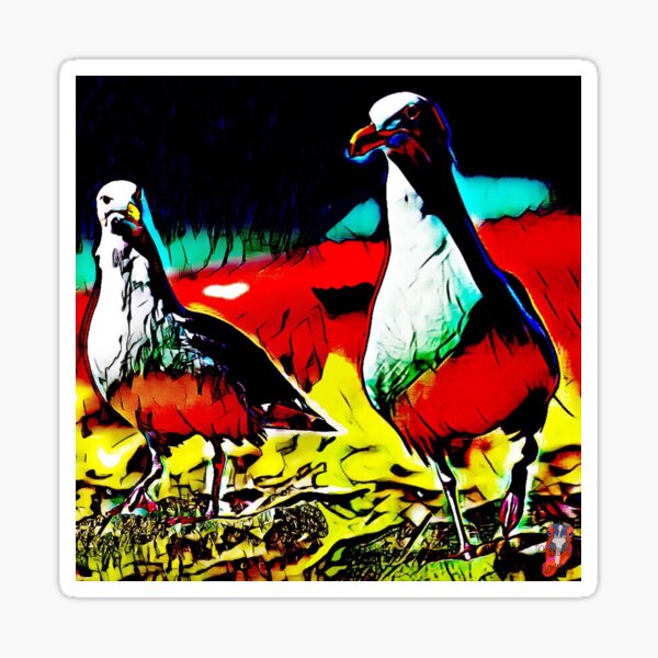 Seagulls Sticker