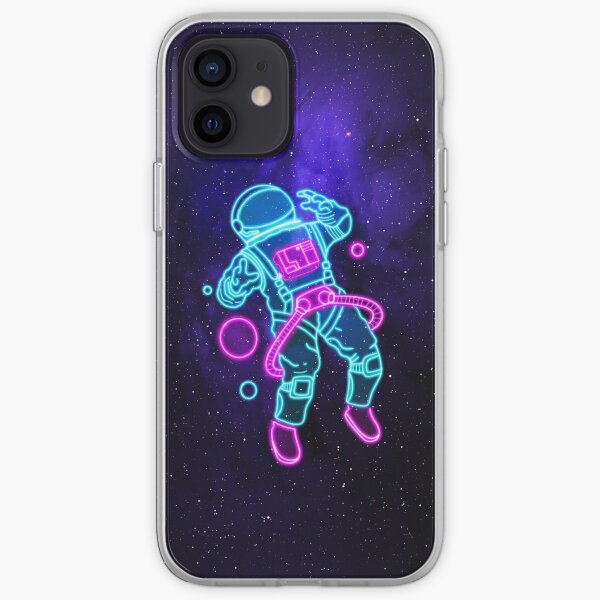 Neon Astronaut iPhone Soft Case