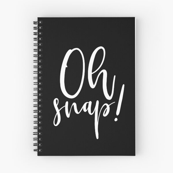 Item preview,  Oh Snap! Typography Quote designed and sold by knightsydesign.