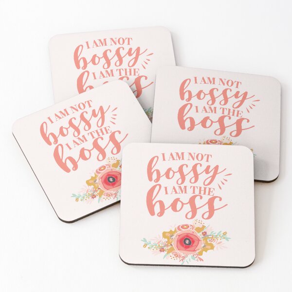 Item preview, Iam not bossy Iam the boss floral designed and sold by UtArt.