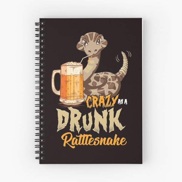 Item preview, Savvy Turtle Crazy As A Drunk Rattlesnake designed and sold by SavvyTurtle.