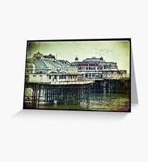 Brighton's Victorian West Pier Greeting Card
