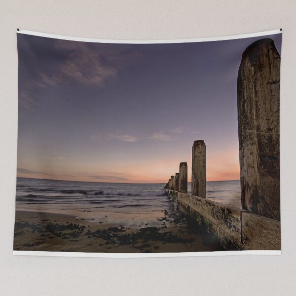 Item preview, Redcar Groyne Landscape designed and sold by grumpykeith.