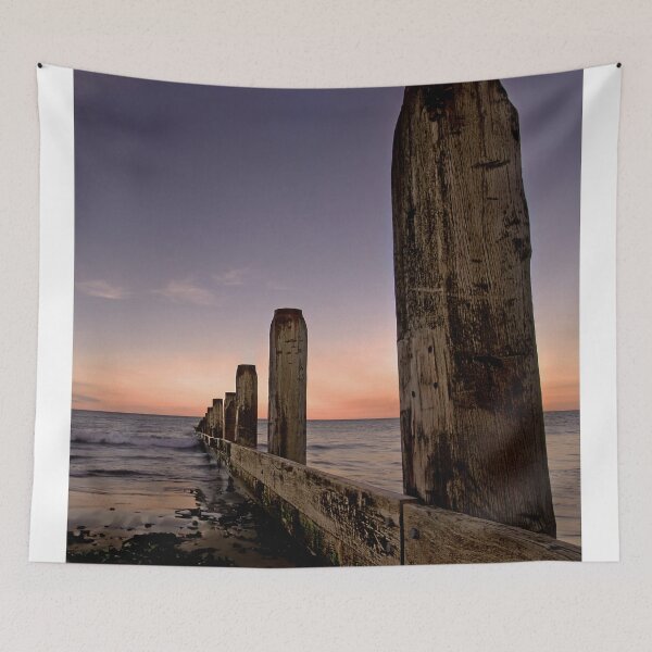 Item preview, Redcar Groyne Portrait designed and sold by grumpykeith.