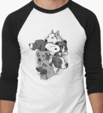 Doggies! Men's Baseball ¾ T-Shirt