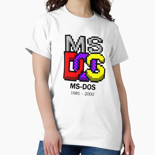 Vista previa del artículo con la obra «Ms Dos Logo», diseñado y vendido por minafrueh.