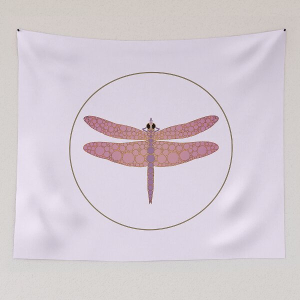 Item preview, Dragonfly - Violet Circled  designed and sold by kernowerno.