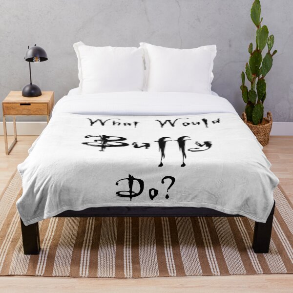 What Would Buffy Do? Throw Blanket
