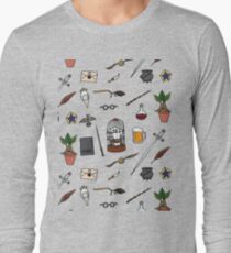 Owl and wand Long Sleeve T-Shirt