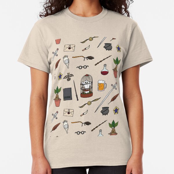 Chouette et baguette T-shirt classique