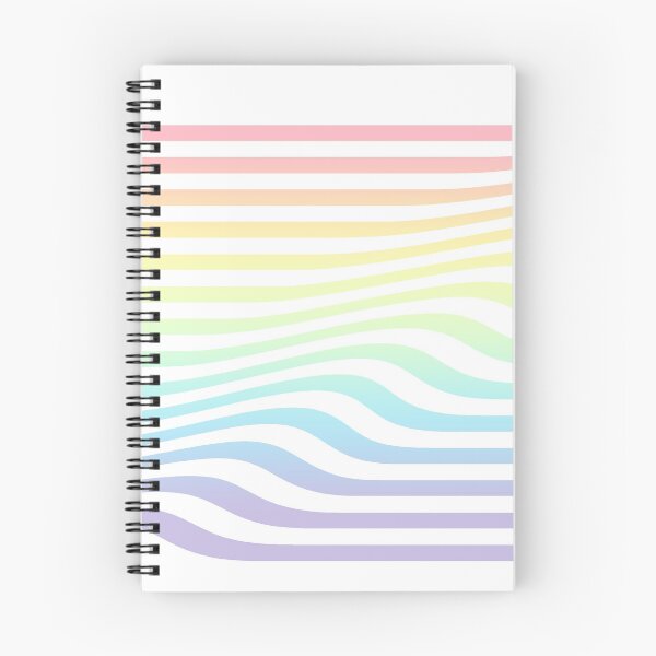 Item preview, Pastel Rainbow Wave designed and sold by MoCatDesigns.
