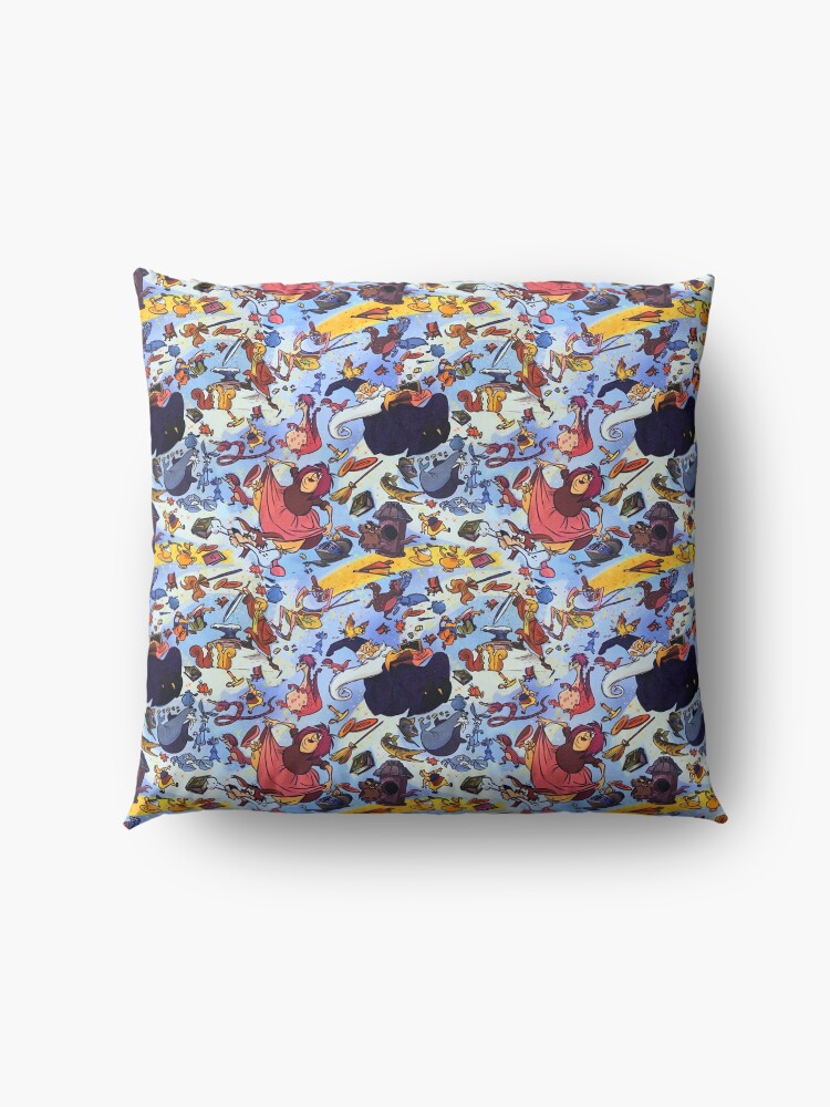 Alternate view of Sword in the stone of King Arthur Floor Pillow
