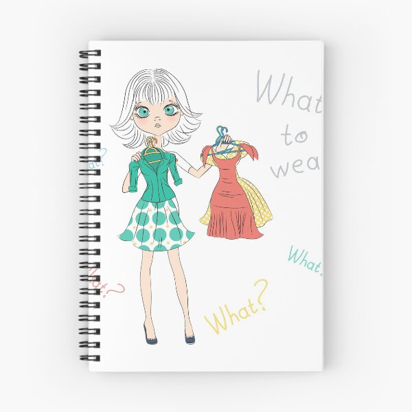 Item preview, Girl trying on fancy dress designed and sold by kavalenkavart.