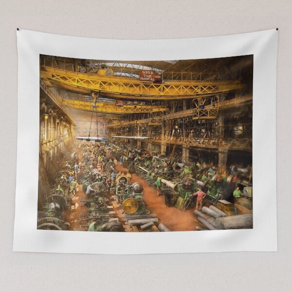 Item preview, Machinist - War - At the cannon factory 1917 designed and sold by Mike Savad Photography.