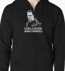 More Cowbell Tshirt 2 Zipped Hoodie