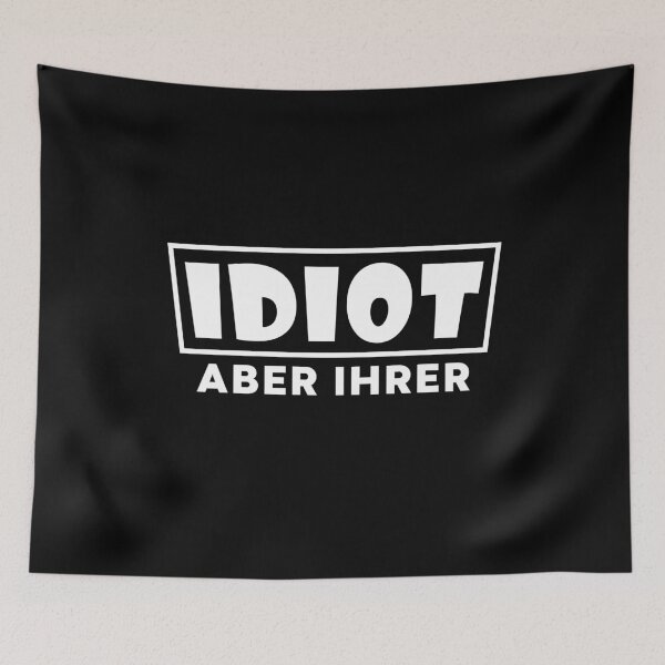 Item preview,  T-shirt with the saying: "Idiot but your" - partner gift designed and sold by jjeessye.
