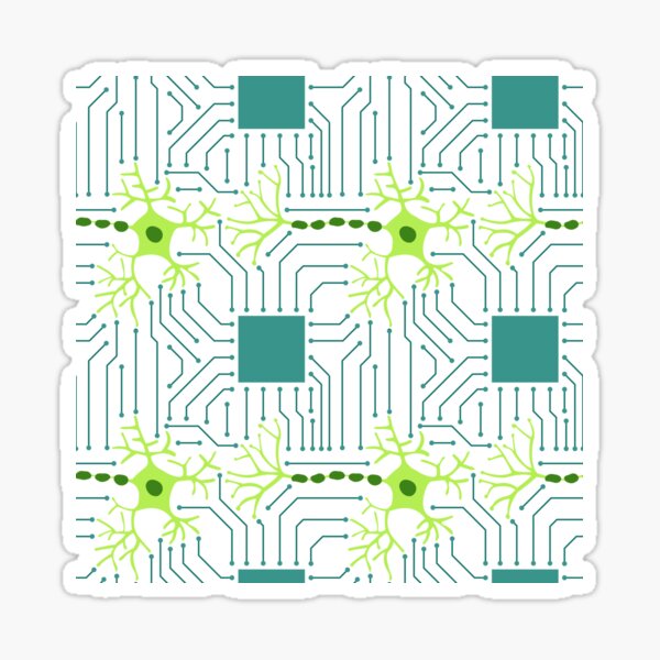 Item preview, Neural Network 2 designed and sold by Hodgepodge Bricolage.