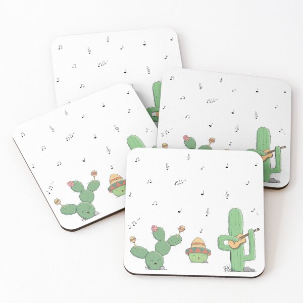 Item preview, Singing with Mexican cactuses designed and sold by LuYukari.