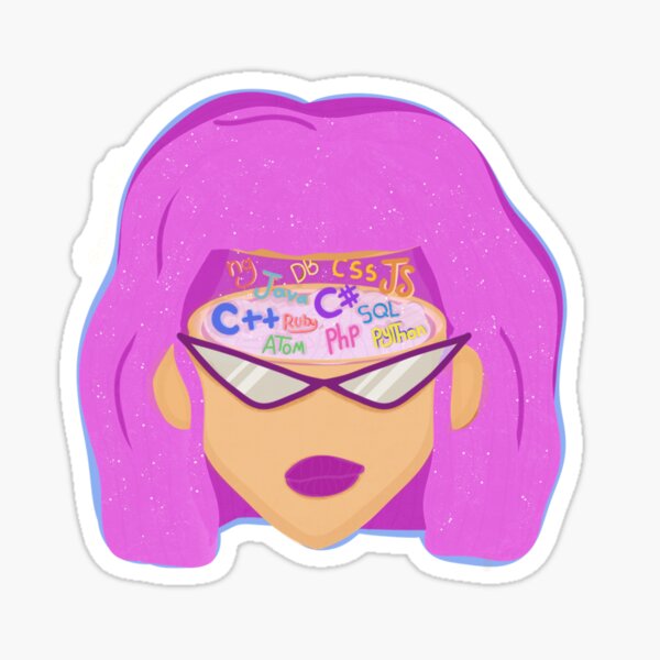 Item preview, Programmer Girl  designed and sold by Marwative ..