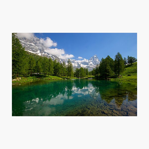 Lake Cervino Photographic Print