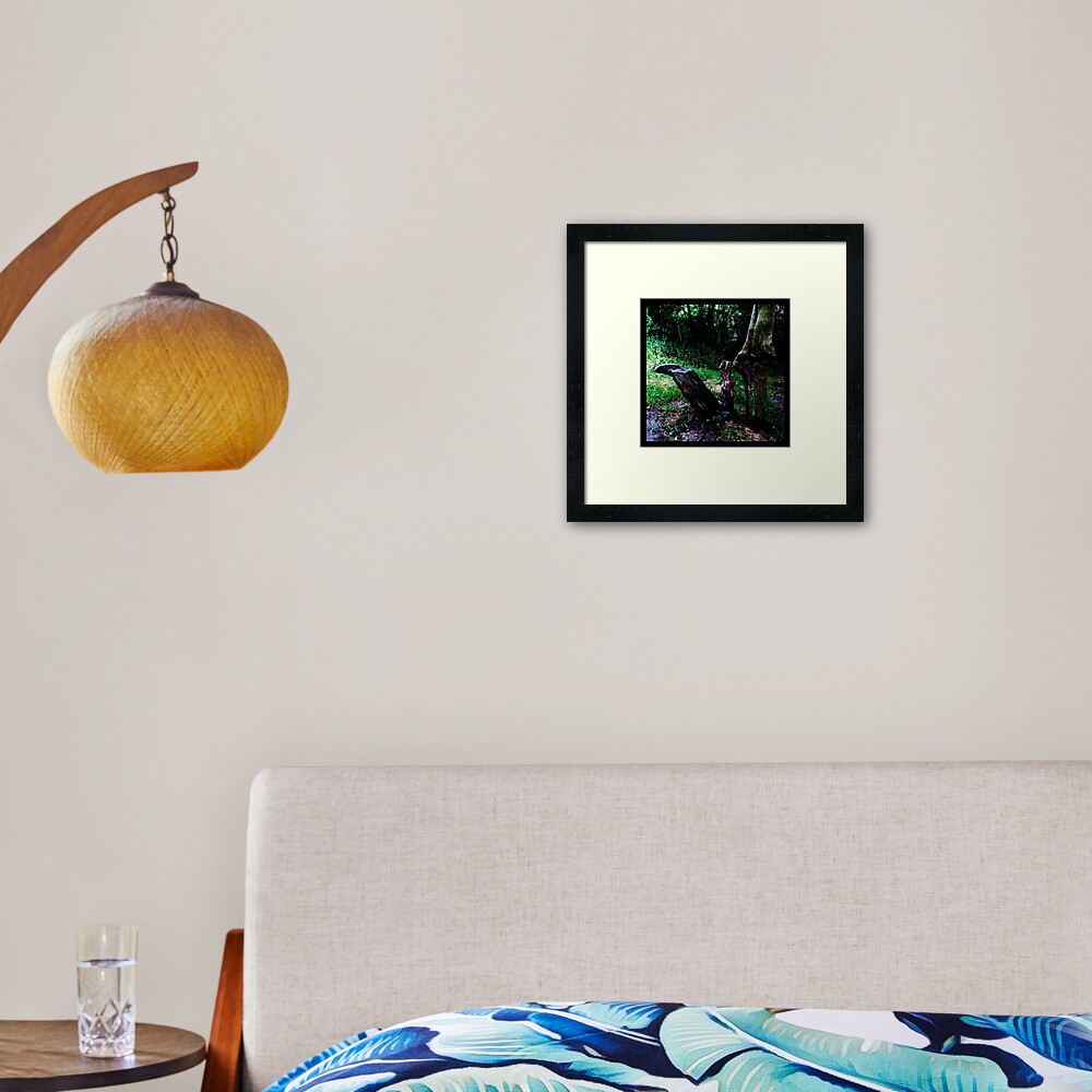 Mummy Tree Baby Tree Framed Art Print